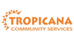 Tropicana Community Services logo.