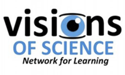 Visions of Science logo.